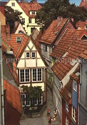 Bremen Schnoorviertel Wueste Staette Kat. Bremen