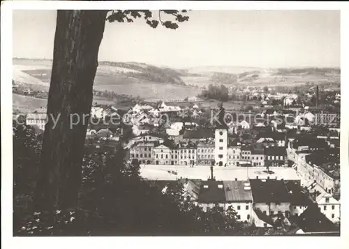 Fulnek Blick vom Schlossberg Kat. Fulnek