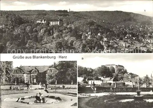 Blankenburg Harz Heimatmuseum Schloss Kat. Blankenburg