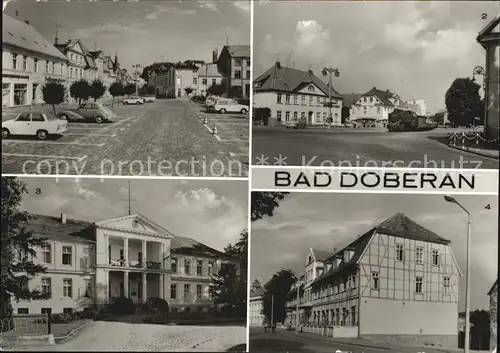 Bad Doberan Marktplatz Sanatorium Moorbad Kurhaus Kat. Bad Doberan