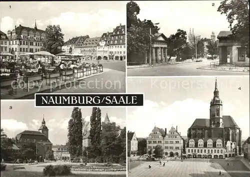 Naumburg Saale Wilhelm Pieck Platz Salztor Stephansplatz Kat. Naumburg