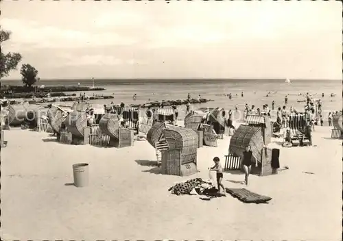 Ueckermuende Mecklenburg Vorpommern Strand Kat. Ueckermuende