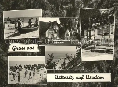 ueckeritz Usedom Strand Kinderferienlage Kat. ueckeritz Usedom