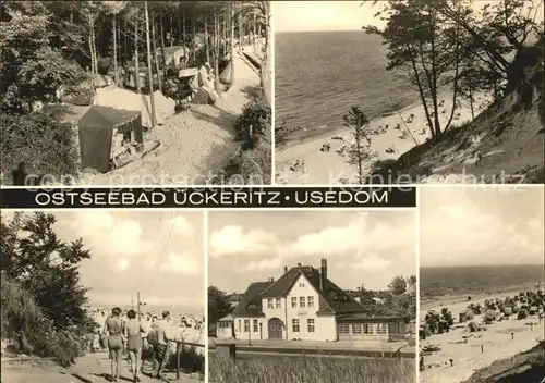 ueckeritz Usedom Strand Camping Doerschmann Kat. ueckeritz Usedom