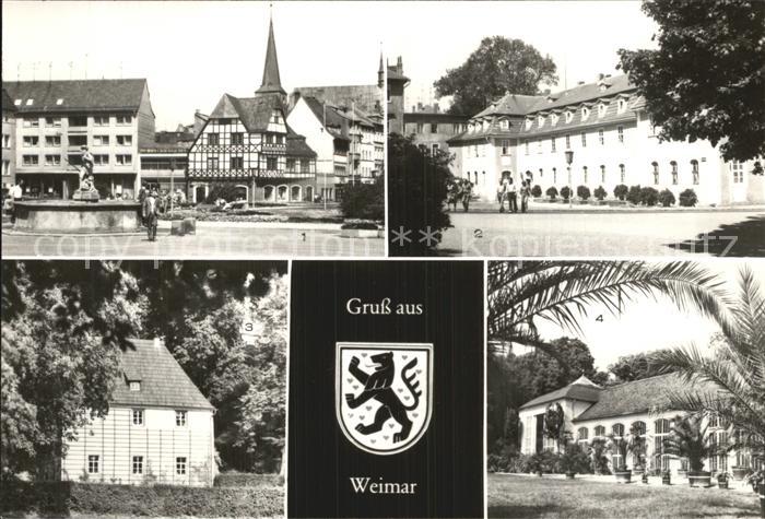 Weimar Thueringen Haus Der Charlotte Von Stein Goethes Gartenhaus Orangerie Schloss Belvedere Kat Weimar