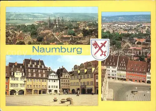 Naumburg Saale Teilansichten Wilhelm Pieck Platz Kat. Naumburg