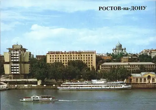 Rostov On Don Don embankment River Terminal Kat. Rostov On Don