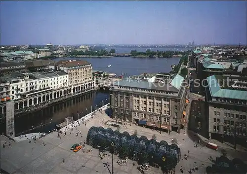 Hamburg Die drei Alsterbecken Kat. Hamburg