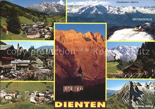 Dienten Hochkoenig Gebirgspanorama Matrashaus Berghuette Alpengluehen / Dienten am Hochkoenig /Pinzgau-Pongau