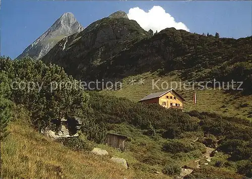 Gerlos Kolmhaus mit Brandberg Kolm Zillertal Kat. Gerlos