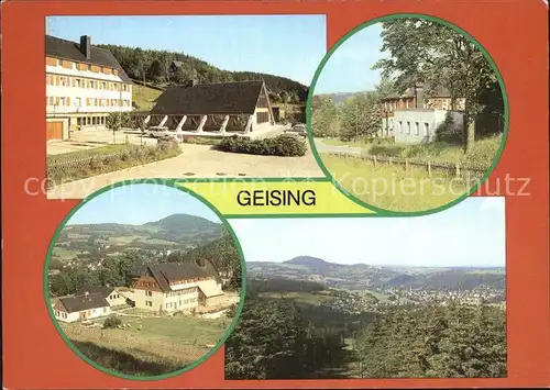 Geising Erzgebirge Erholungsheim Weinert Jugendherberge Kat. Geising Osterzgebirge