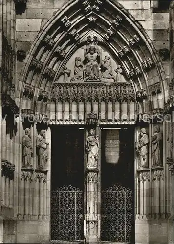 Wetzlar Dom Portal Kat. Wetzlar