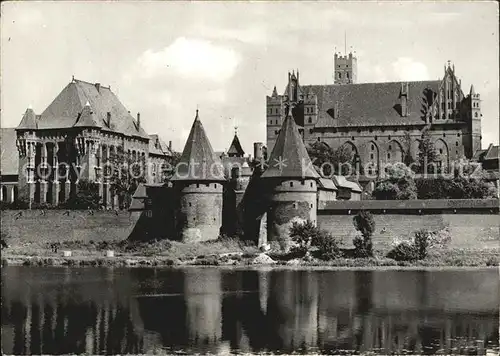 Malbork Zamek Schloss Kat. Marienburg Westpreussen