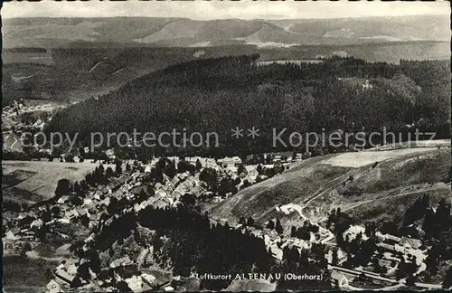 Altenau Harz Fliegeraufnahme Kat. Altenau