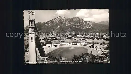 Garmisch Partenkirchen Olympia Skistadion Kat. Garmisch Partenkirchen