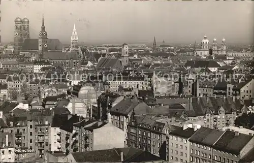 Muenchen Panorama  Kat. Muenchen