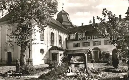 Bad Wurzach Klostergarten am Gottesberg Kat. Bad Wurzach