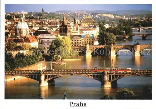 Prag Prahy Prague Die Prager Bruecken Kat. Praha