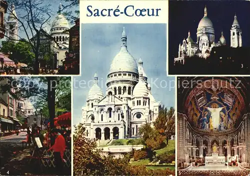 Paris Sacre Coeur  Kat. Paris