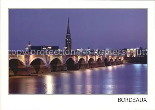 Bordeaux Le pont de oerre Kat. Bordeaux