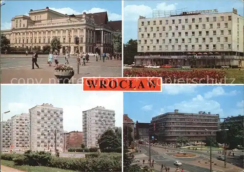 Wroclaw Gmach Opery Hotel Panorama Ulica Jozefa Wieczorka Kat. Wroclaw Breslau