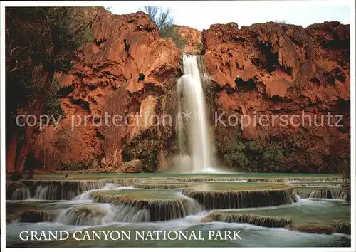Grand Canyon The Emeral waters of Havasu Falls Kat. Grand Canyon National Park