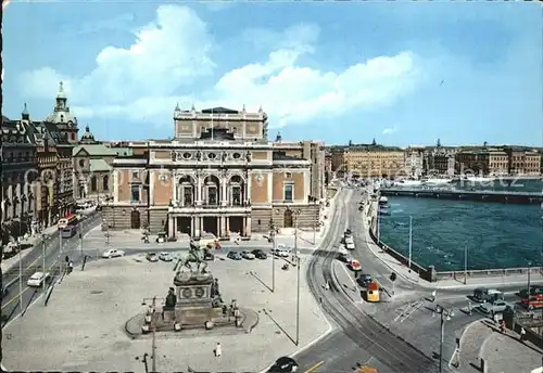 Stockholm Gustav Adolfs torg och Operan Kat. Stockholm