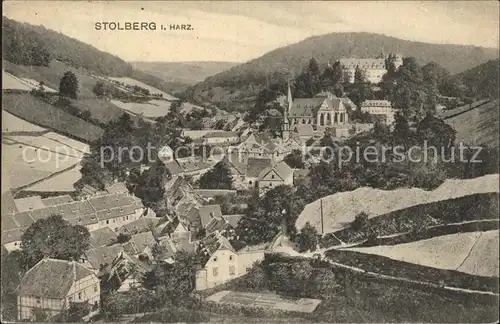 Stolberg Harz Ortsansicht Kat. Stolberg Harz