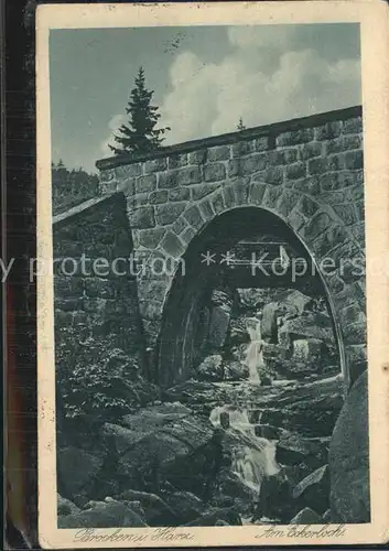 Brocken Am Eckerloch Kat. Wernigerode