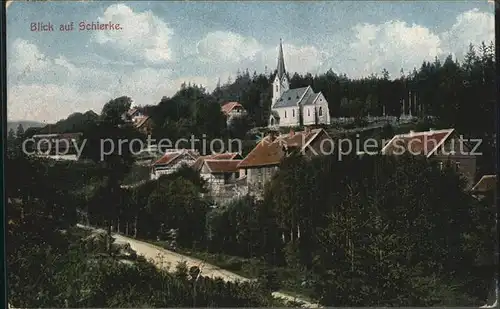 Schierke Harz Ortsansicht Kat. Schierke Brocken