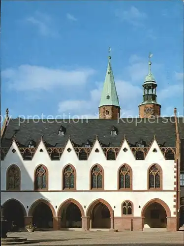 Goslar Marktplatz Rathaus Kat. Goslar