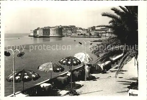 Dubrovnik Ragusa Uferpromenade Festung Kat. Dubrovnik