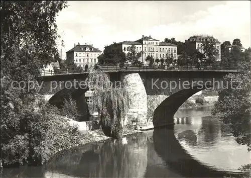 Zschopau Bruecke Oberschule Kat. Zschopau