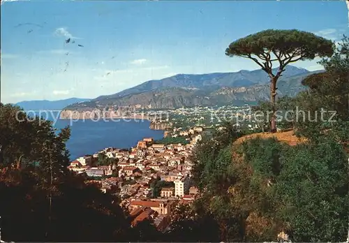 Sorrento Campania Gesamtansicht Kat. Sorrento