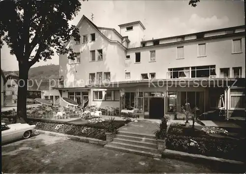 Auerbach Bergstrasse Kurhotel Krone Kat. Bensheim