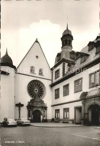 Koblenz Rhein Jesuitenkirche Stadthaus Kat. Koblenz