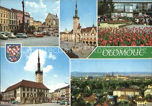 Olomouc Moravy Radnice namesti Miro Mesto zdobi sest cennych kasen Novou pritazli vosti Olomouce jsou vystay kvetin Flora Kat. Olomouc