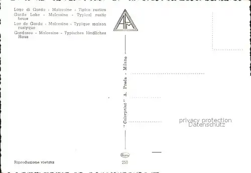 Malcesine Lago di Garda Tipico rustico Kat. Malcesine