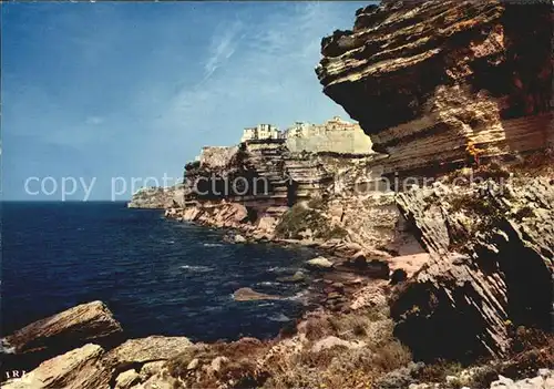 Bonifacio Corse du Sud Les falaises cote sud Kat. Bonifacio