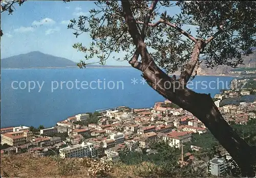 Sorrento Campania Panorama con lo sfondo del Vesuvio Kat. Sorrento