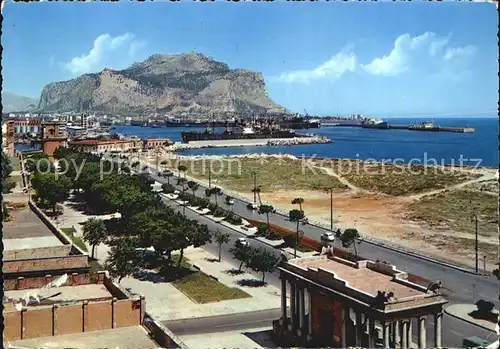 Palermo Sicilia Foro Italico e Monte Pellegrino Kat. Palermo