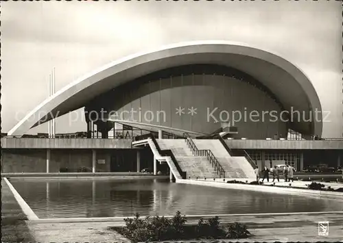 Berlin Kongresshalle im Tiergarten Kat. Berlin