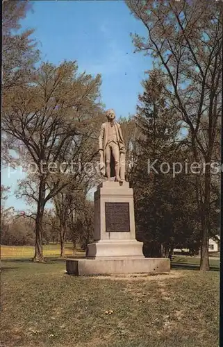 Johnstown New York Statue of Sir William Johnson Kat. Johnstown