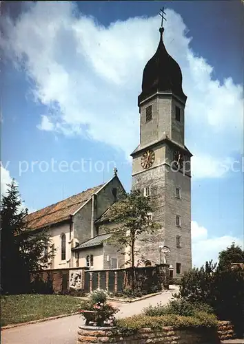 Hoechenschwand Kirchenpartie Kat. Hoechenschwand