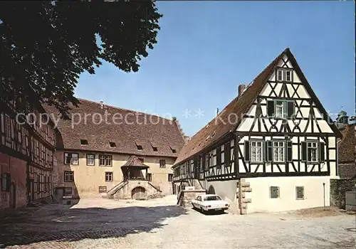 Michelstadt Kellereihof mit Puppenmuseum und Kunsttoepferei Kat. Michelstadt