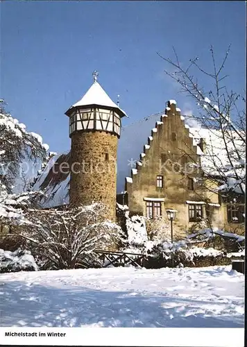 Michelstadt im Winter Kat. Michelstadt