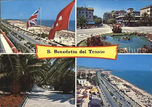 San Benedetto del Tronto Strand Brunnen Kat. San Benedetto Del Tronto