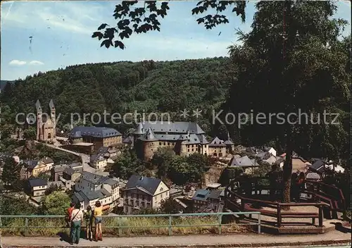 Clervaux Eglise et Chateau Kat. Clervaux