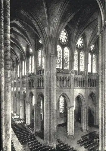 Chartres Eure et Loir Cathedrale intern Kat. Chartres