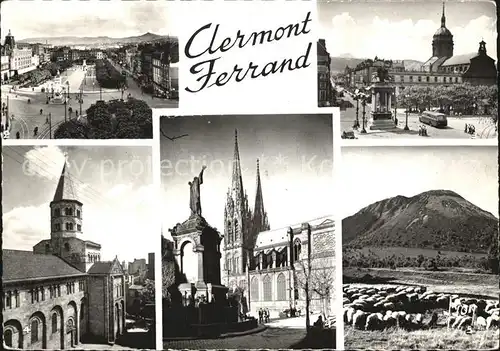 Clermont Ferrand Puy de Dome Cathedrale Place de Jaude Notre Dame du Port  Kat. Clermont Ferrand